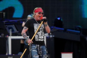 Axl Rose, el vocalista de la mítica banda