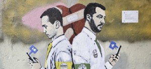 I murales di TvBoy non prendono di mira solo Di Maio e Salvini