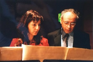 Diogenes Rivas y Sona Khochafian