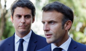 Gabriel Attal e Emmanuel Macron 