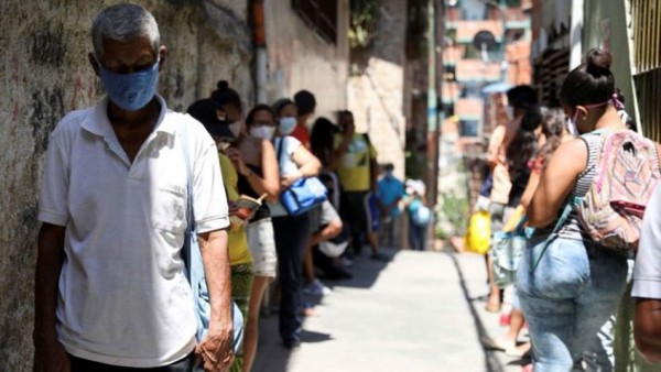 Il Venezuela riporta 156 nuovi casi e supera 1.800 casi e uno è morto per Covid-19. 15 il numero di decessi per virus