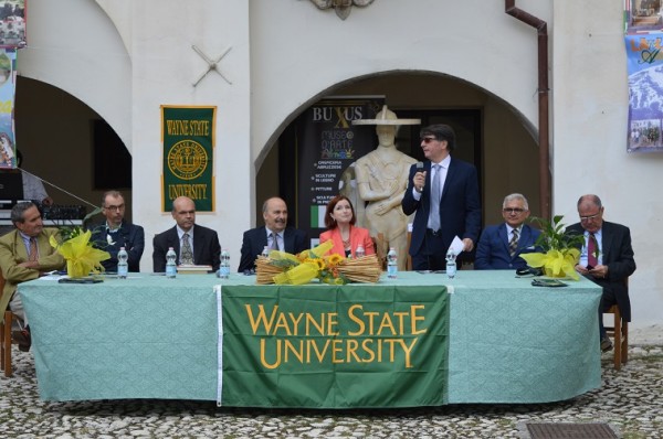 A Gagliano Aterno inaugurato Il corso di lingua e cultura italiana della Wayne State University