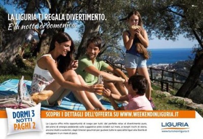 Liguria ofrece 3 por 2 en alojamientos