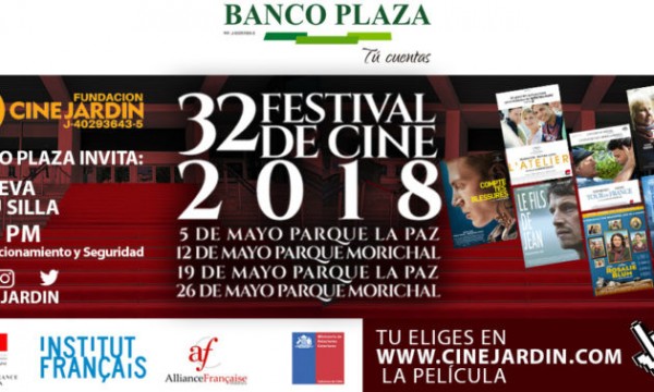 32 Festival de Cine Francés en Cine Jardín