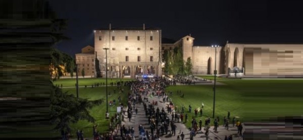 Parma - Inaugurazione di piazza della Pace