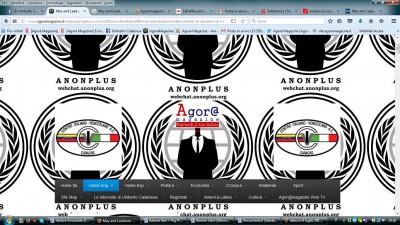 Agorà Magazine di nuovo attaccata da pirati informatici: Anonplus