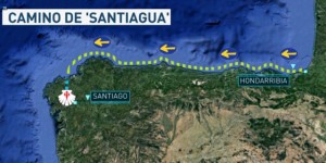 El Camino de Santiago … bajo el mar