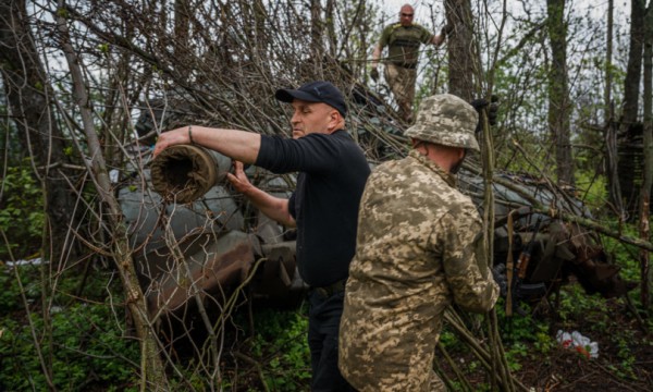 Truppe ucraine a Bakhmut