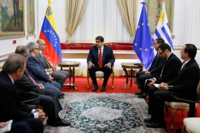 Nicolas Maduro y el Grupo de contacto UE