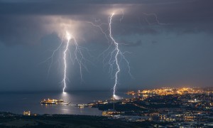 Temporale su Trieste