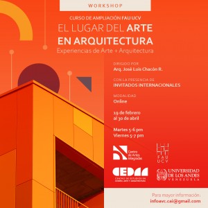 El Centro de Artes Integradas CAI ofrece cursos online de arquitectura, arte y cultura