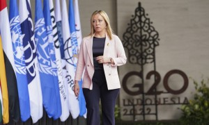 Giorgia Meloni al G20 di Bali