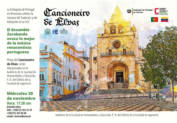 El Ensamble Zarabanda interpreta piezas del Cancioneiro de Elvas
