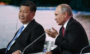 Vladimir Putin e Xi Jinping 