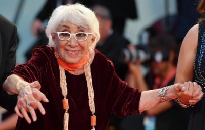 La realizadora italiana Lina Wertmuller, de 91 años