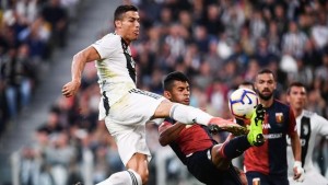 Cristiano marcó un gol, pero Juventus no ganó