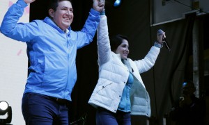 In testa la candidata Luisa Gonzalez del movimento Revoluciòn Ciudadana
