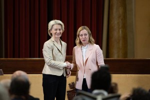 Acuerdos entre Giorgia Meloni y Ursula von der Leyen 