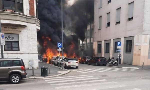  L&#039;esplosione di Milano