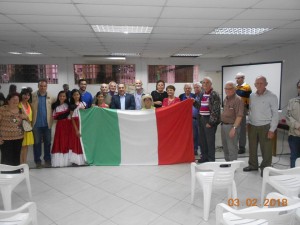 Vincenzo Di Martino (Unital), Candidato a Diputado al parlamento Italiano visitó Casa Italia Los Teques