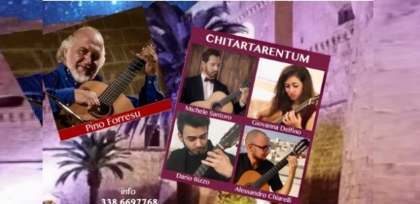 Castello Aragonese - Omaggio alla Spagna e al Venezuela con la chitarra di Pino Forresu