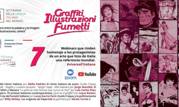 El italiano entre la palabra y la imagen: graffiti, ilustraciones, cómics