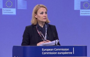la vocera de la diplomacia europea, Maja Kocijancic
