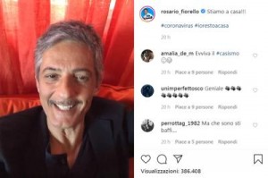 Coronavirus, &quot;stiamo a casa&quot;: da Fiorello a Jova, gli appelli dei vip