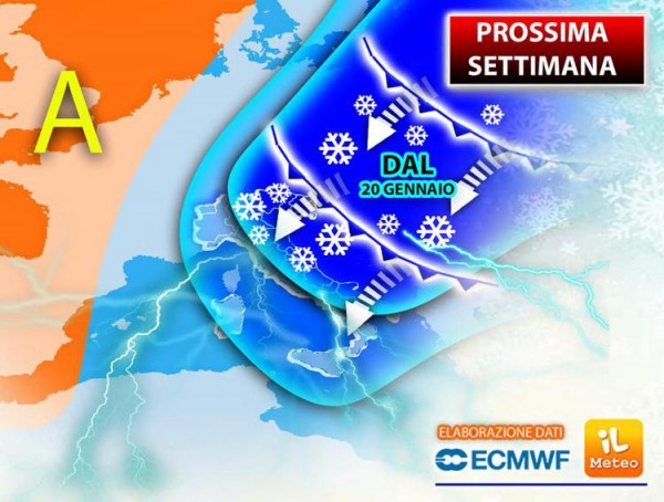 Freddo e gelo dalla Russia, duro inverno potrebbe arrivare davvero: ecco da quando