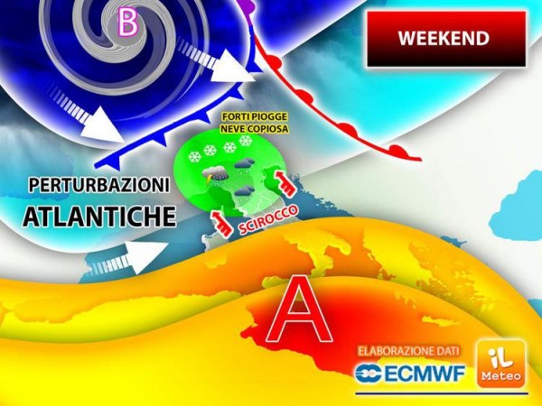 Primavera aspetta, weekend 10-11 aprile con pioggia e neve