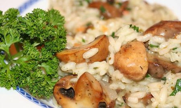 Risotto de Champiñones