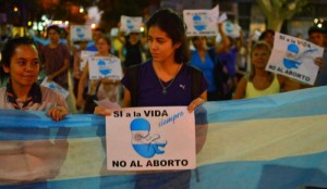 Marcia per la Vita,a Buenos Aires in  Argentina