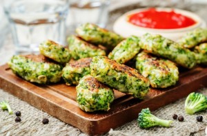 Albóndigas de brócoli y queso