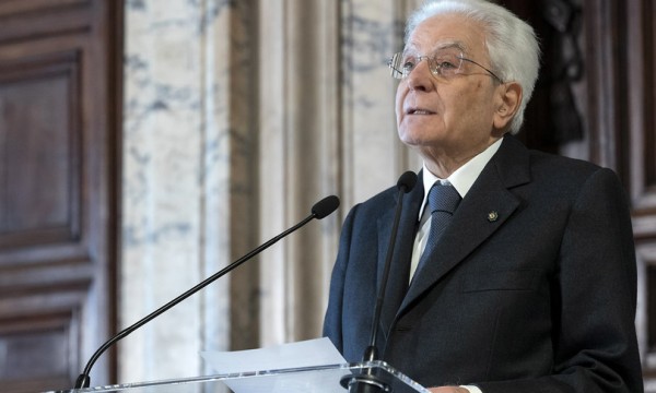 Sergio Mattarella alla cerimonia di commiato dei componenti uscenti del Csm  