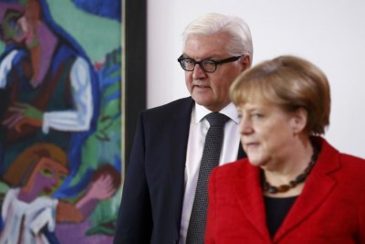 Merkel backs Foreign Minister Steinmeier for German presidency