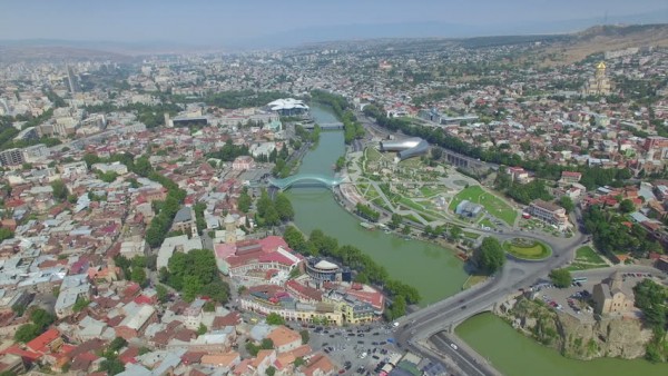 Tbilisi la capitale della Georgia