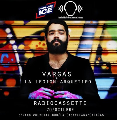 VARGAS presentará su nuevo disco en el Centro Cultural BOD este 20 de Octubre