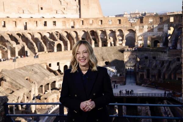 Del Coliseo al espacio, diálogo entre Giorgia Meloni y un astronauta italiano