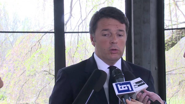 Renzi a Washington, punto stampa