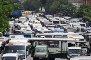 La protesta de transportistas en Chacao dan la vuelta al mundo