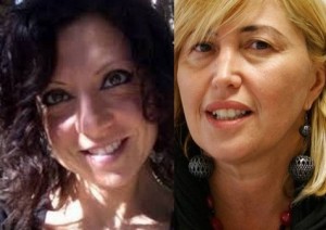 Las investigadoras Margheri y Cucchiara