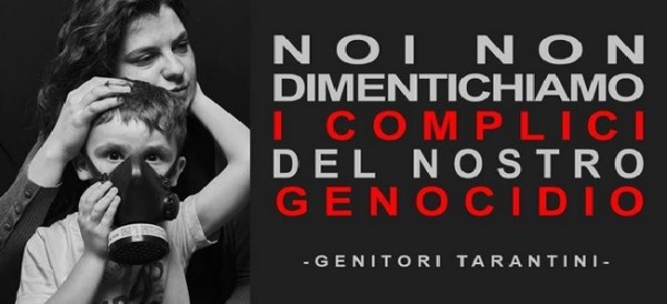 Taranto - I Genitori Tarantini al Sindaco «sia fatta giustizia anche se i cieli cadono»