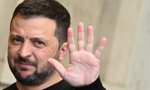 Il presidente ucraino Zelensky a Roma