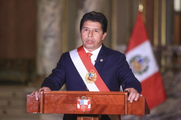 Il presidente del Perù Pedro Castillo
