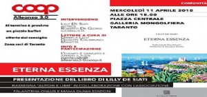 Taranto - All&#039;Ipercoop Mongolfiera si presenta il libro di Lilly De Siati, «Eterna Essenza»
