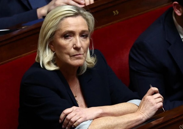 Marine Le Pen  leader del Rassemblement National
