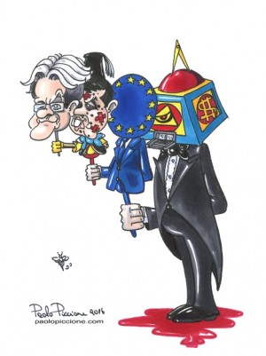 Renziloni! La vignetta di Paolo Piccione