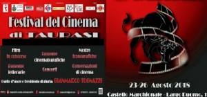 Taurasi (Avellino) - Festival del Cinema dal 23 al 26 agosto - Ecco il programma