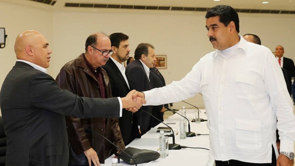 Como se come el dialogo con Maduro