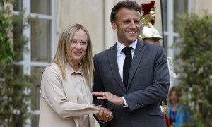 Macron e Meloni